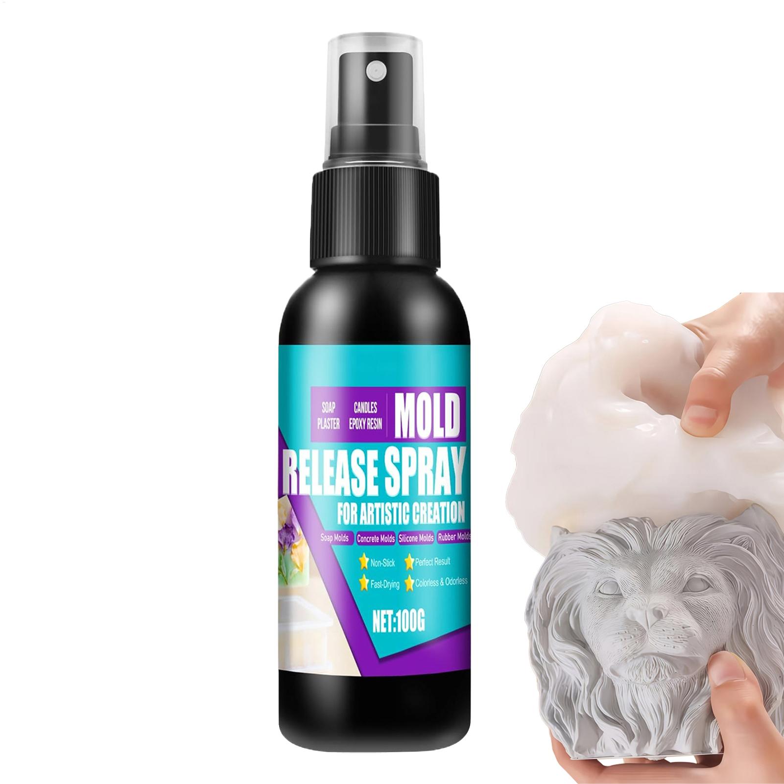Candle Supplies Free Shipping - Spray Desmoldante de 100g, Agente Antiadherente