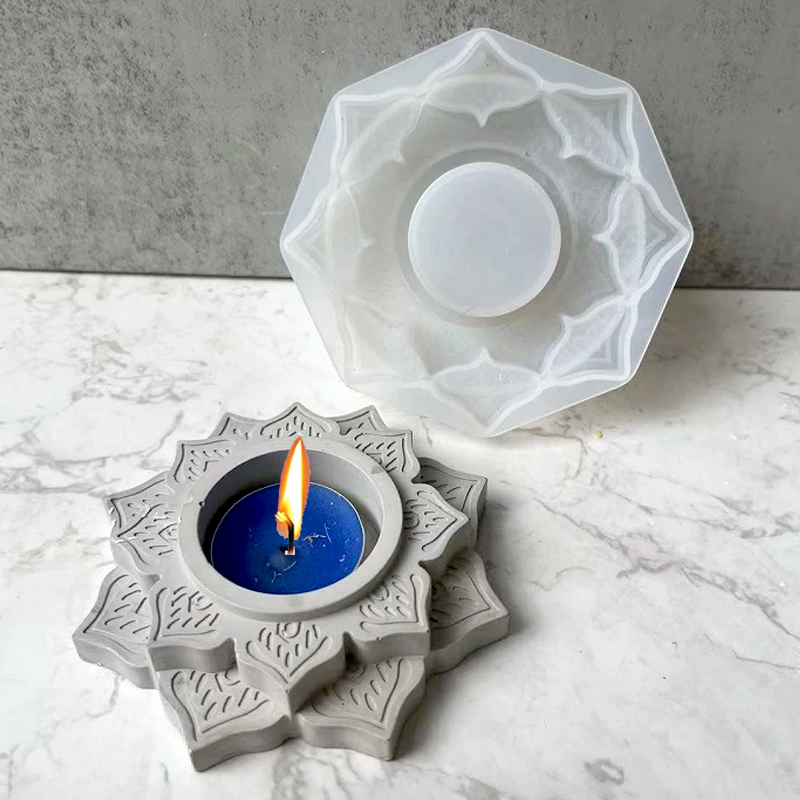 Candle Quotes - Tarro de vela de hormigón, molde