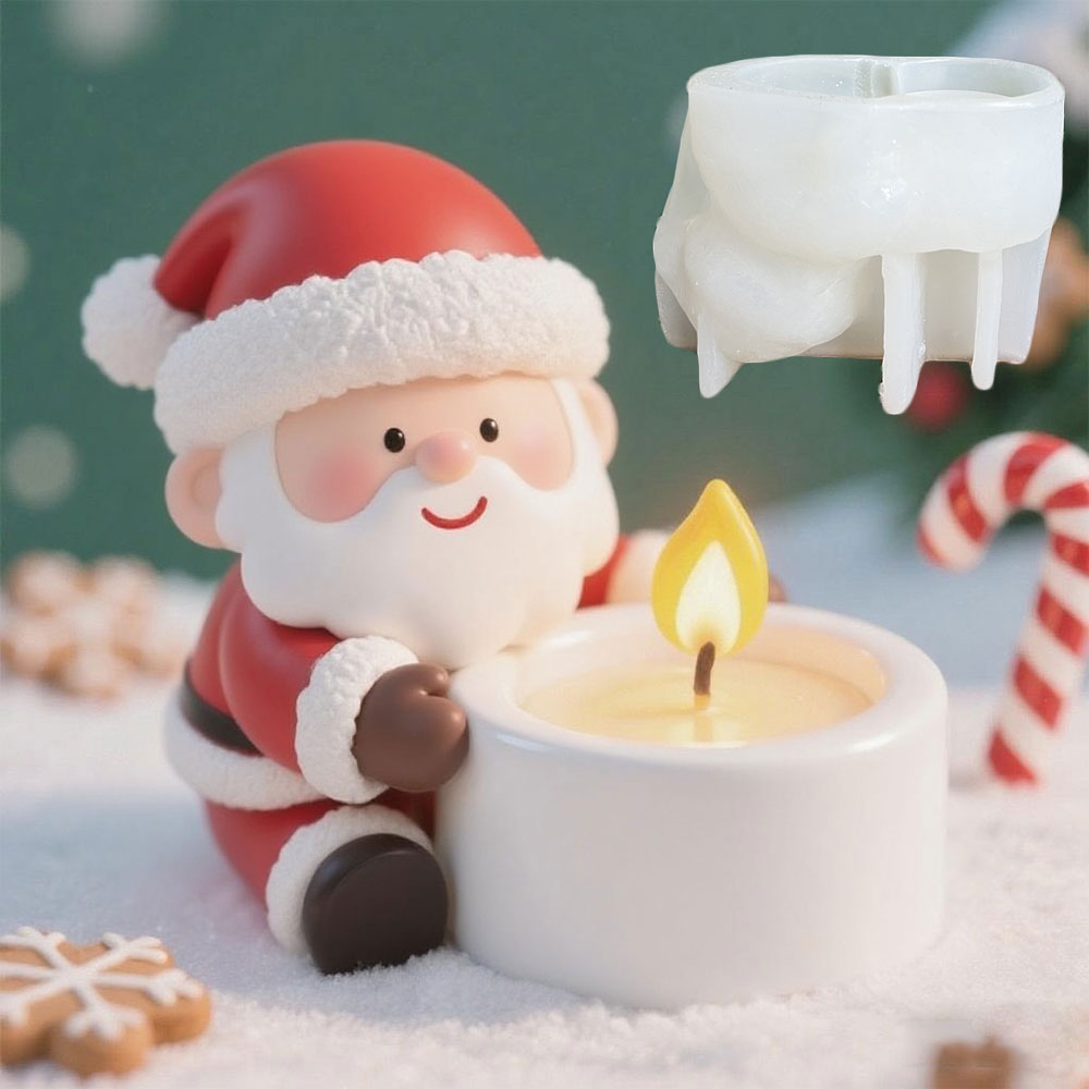 Candle Quotes - DIY candelabro de Papá Noel molde
