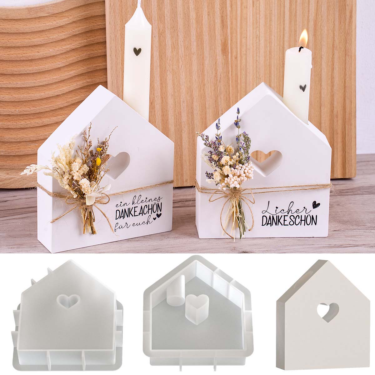 Candle Quotes - Portavelas para el Día De San