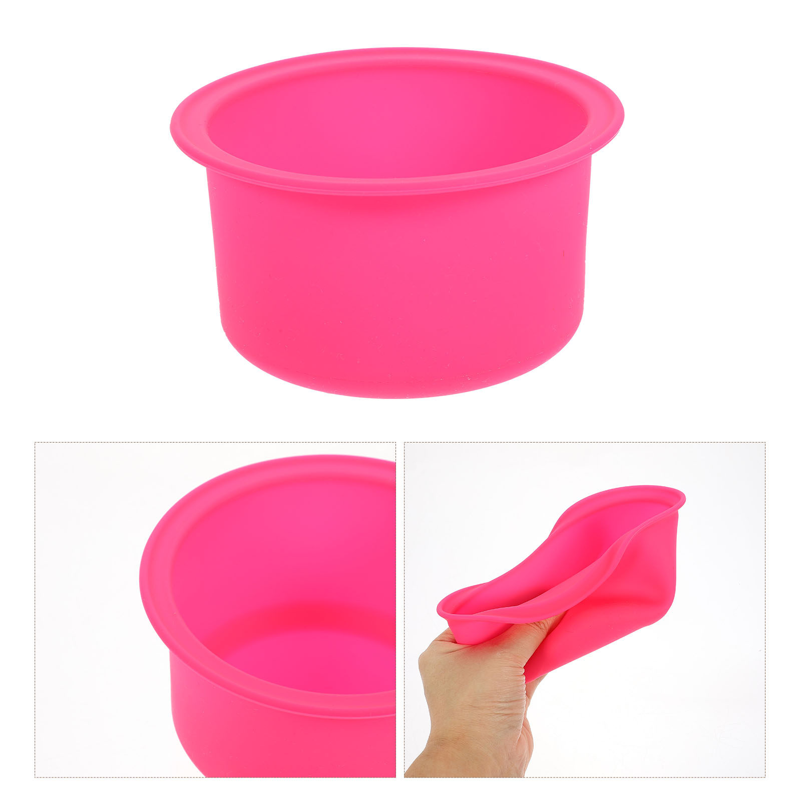 Olla de Silicona Rosa para Der - Wax Melting Pot reseña y precio