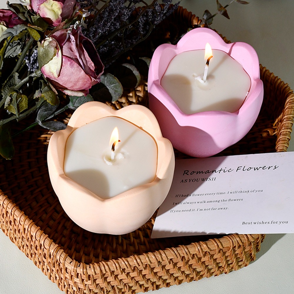 Portavelas de tulipán, moldes  - Candle Quotes reseña y precio