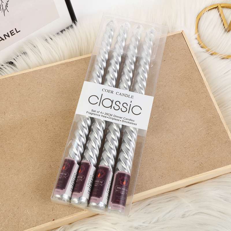 Candelabro roscado de colores  - Candle Quotes reseña y precio