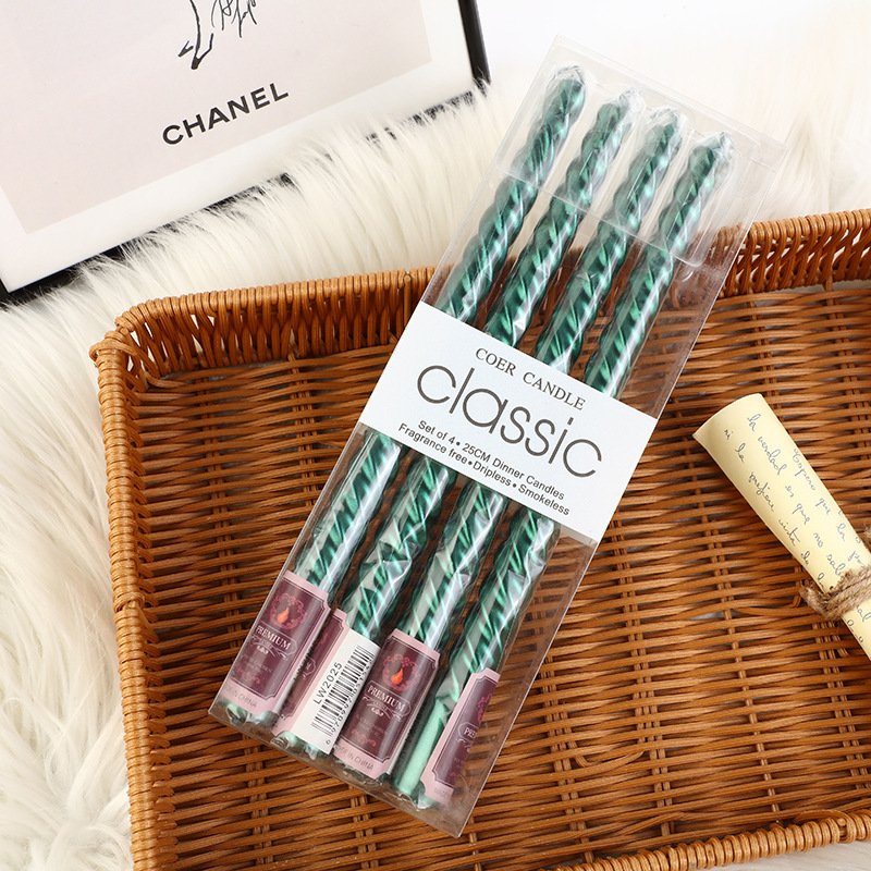Candelabro roscado de colores  - Candle Quotes reseña y precio