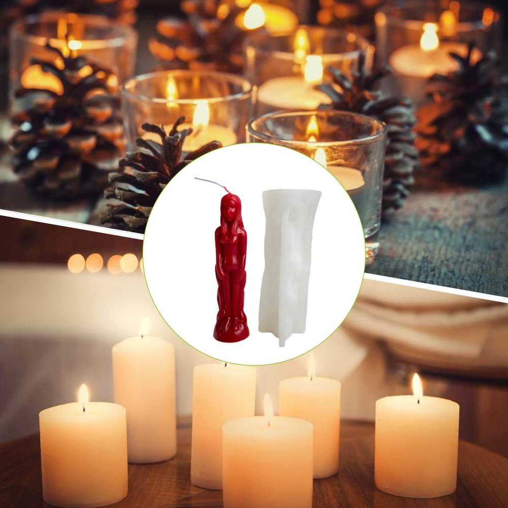 Molde de vela humanoide para h - Candle Supplies Shop reseña y precio