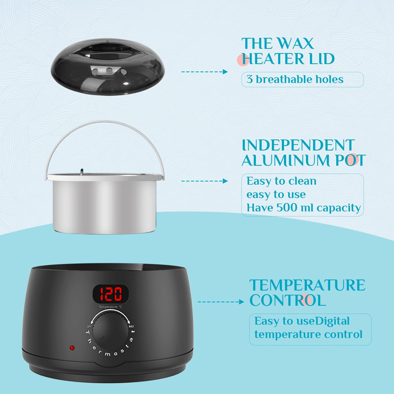 Nuevo Calentador de Cera de 50 - Wax Melting Pot reseña y precio
