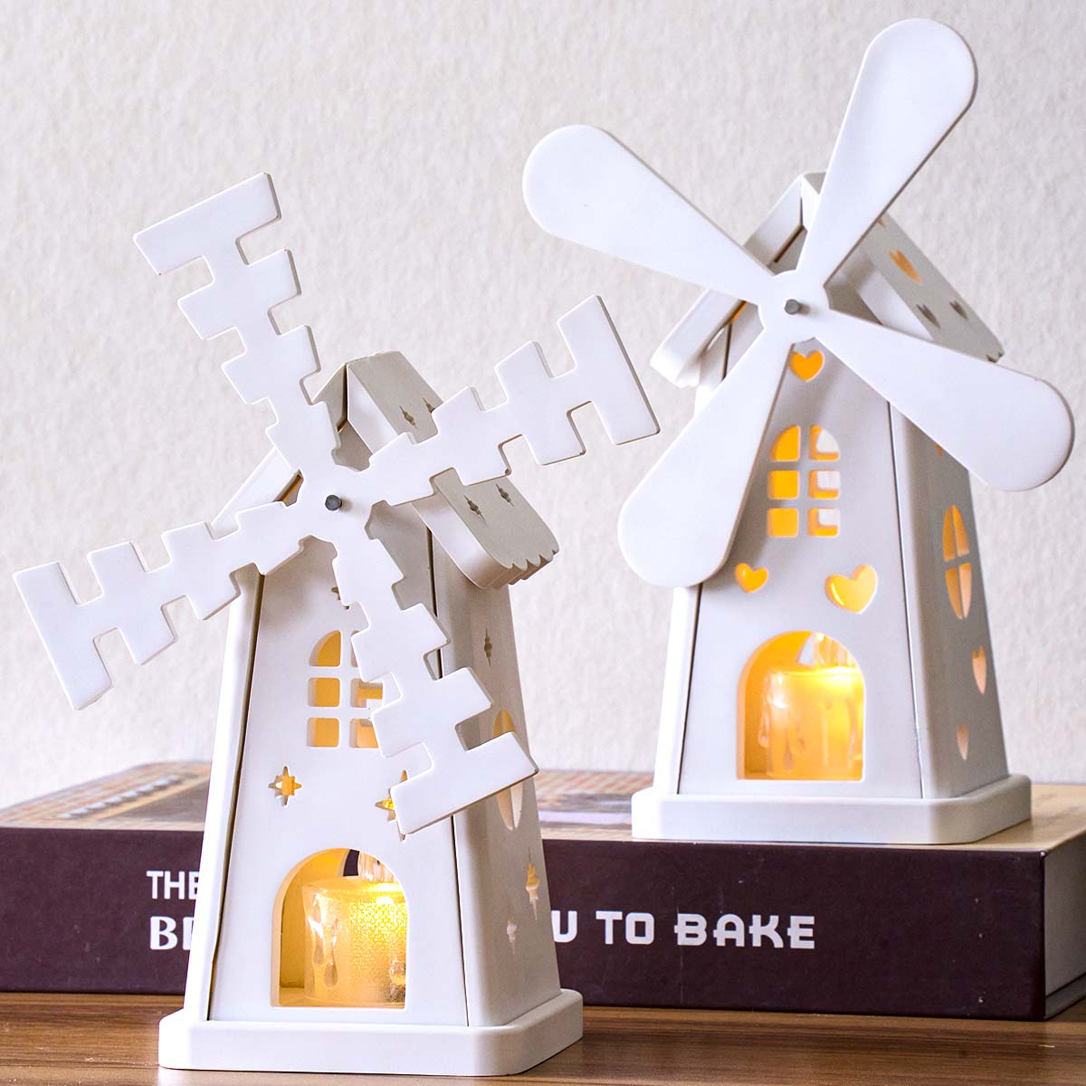 Portavelas de molino de viento - Candle Quotes reseña y precio